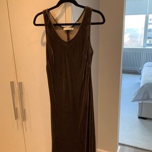Beautiful simple Vince velvet dress.